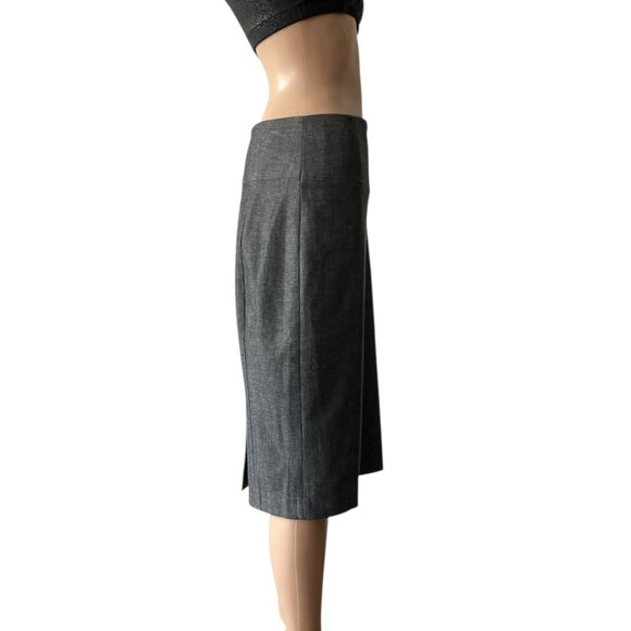 Express Gray Size 12 Lined Pencil Skirt - Picture 2 of 7
